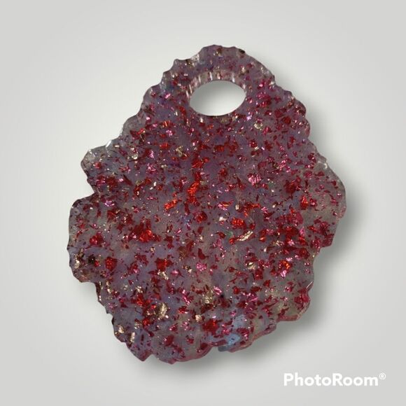 Clear Gold Leaf Tray (Z122) - Picture 5 of 6